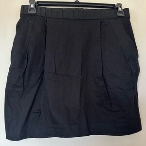 Vintage H&M Black Mini Skirt with Pockets
